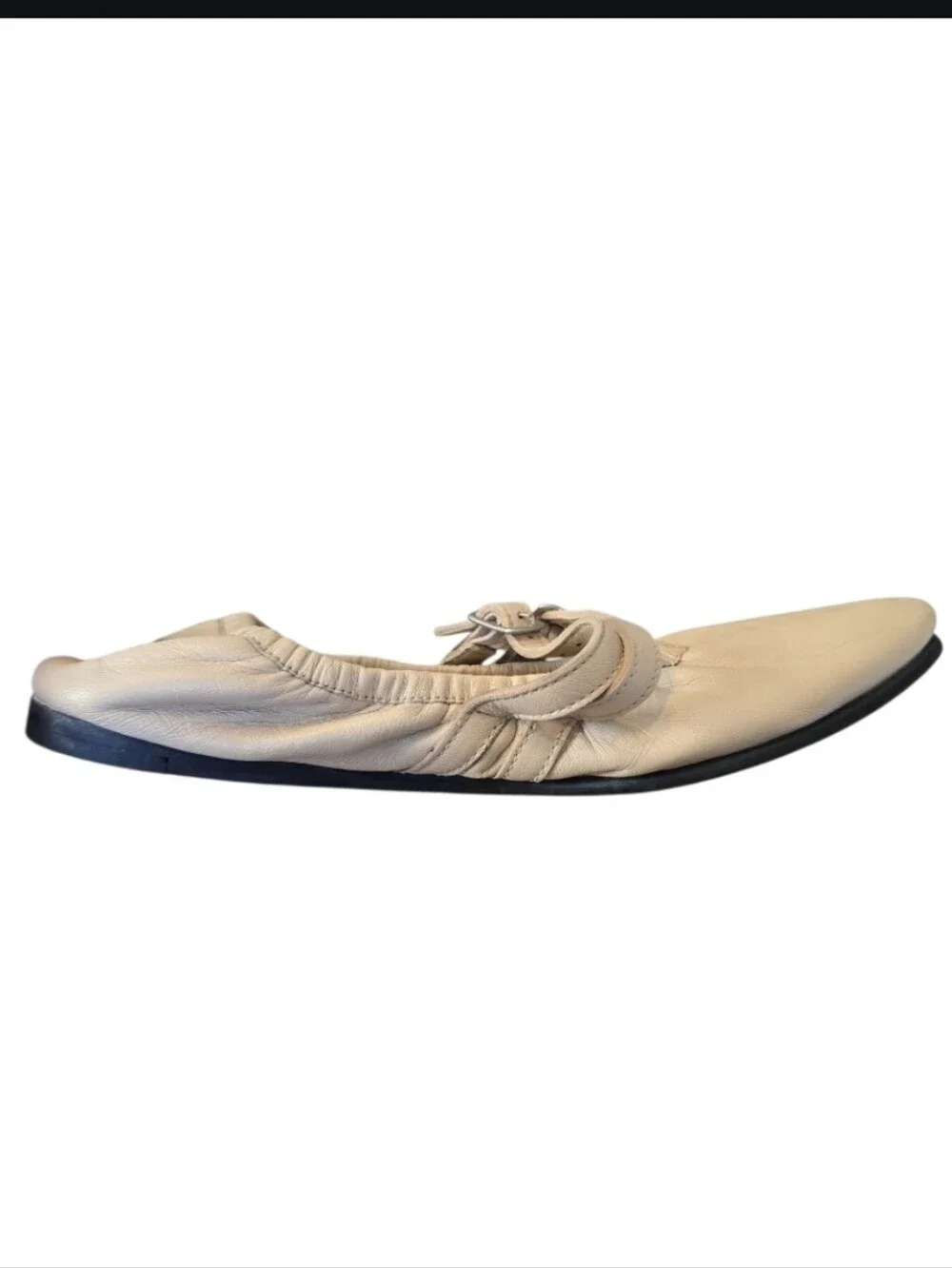 Free People Gemini Ballet Flats Size 8 In EUC